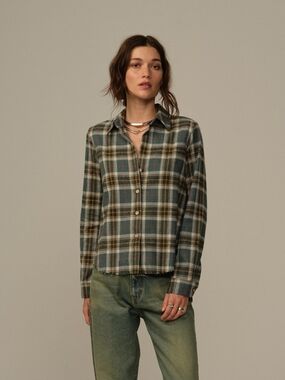 Mutual Weave Plaid Flannel Shirt – Size Large (New With Tags)